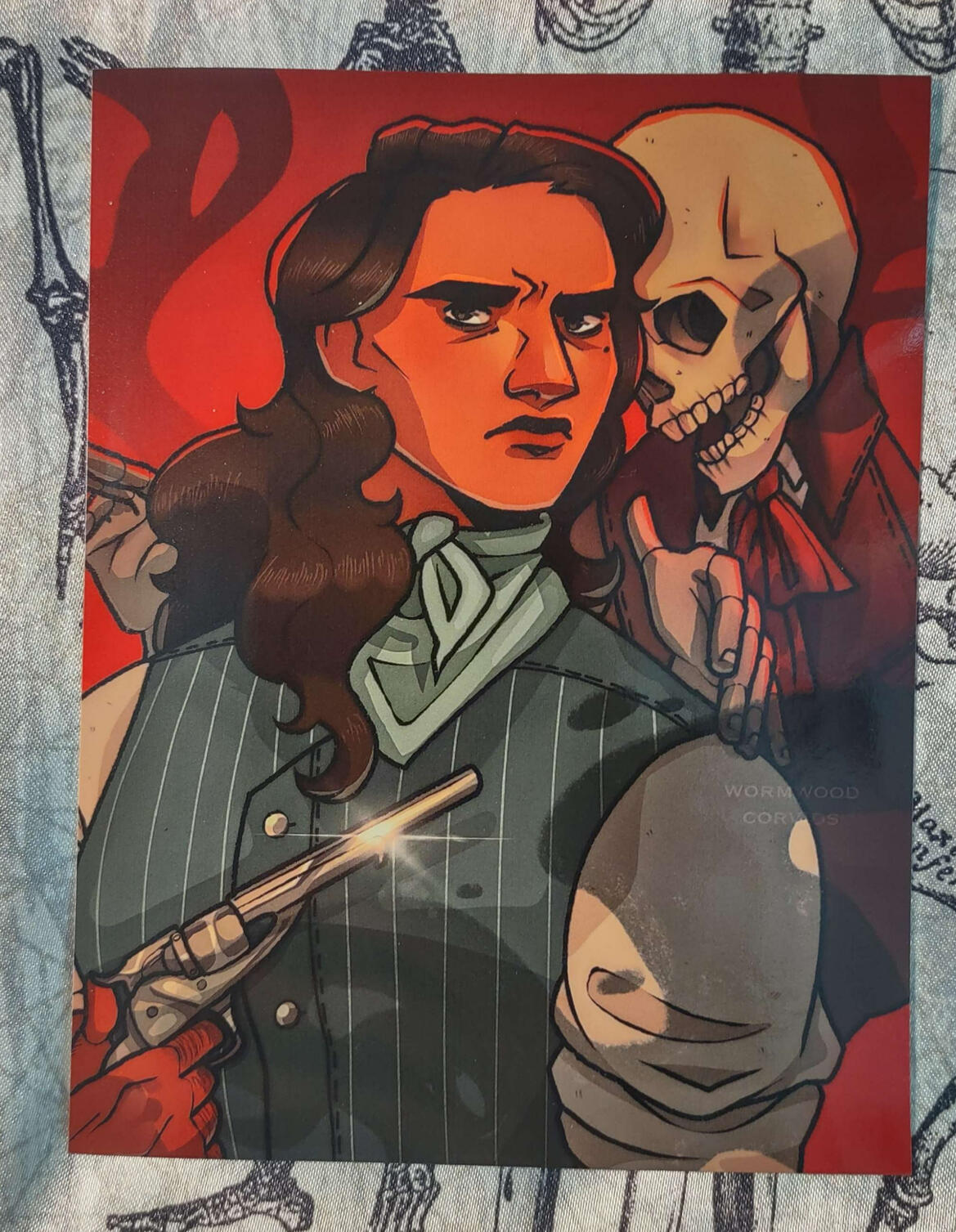 ☀︎ WHISPER OF DEATH (4x5in) - $12 ☀︎