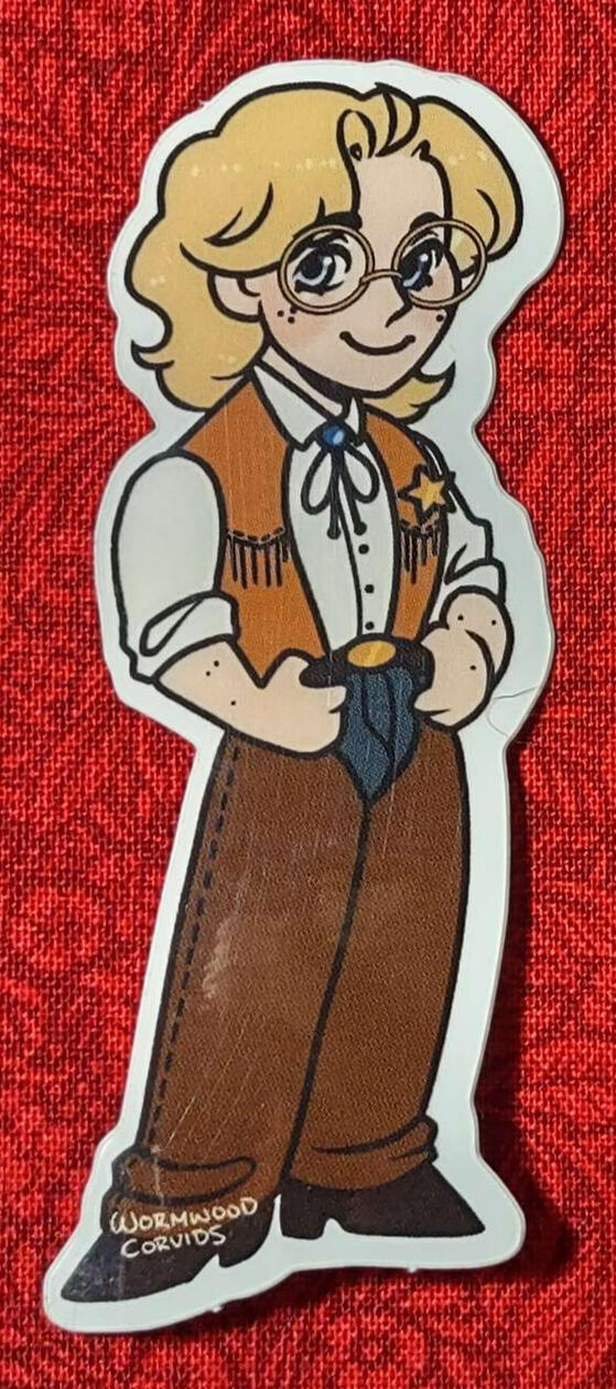 ☀︎ SHERIFF (sticker) (3in) - $4 ☀︎