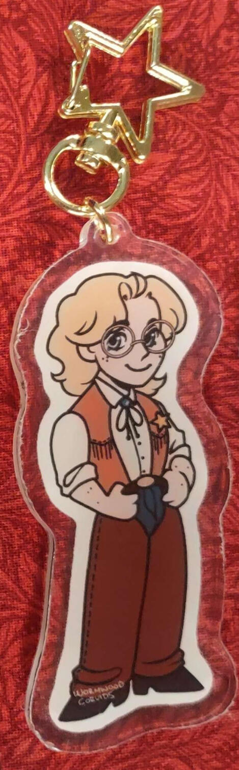 ☀︎ SHERIFF (keychain) (2.5in) - $7 ☀︎