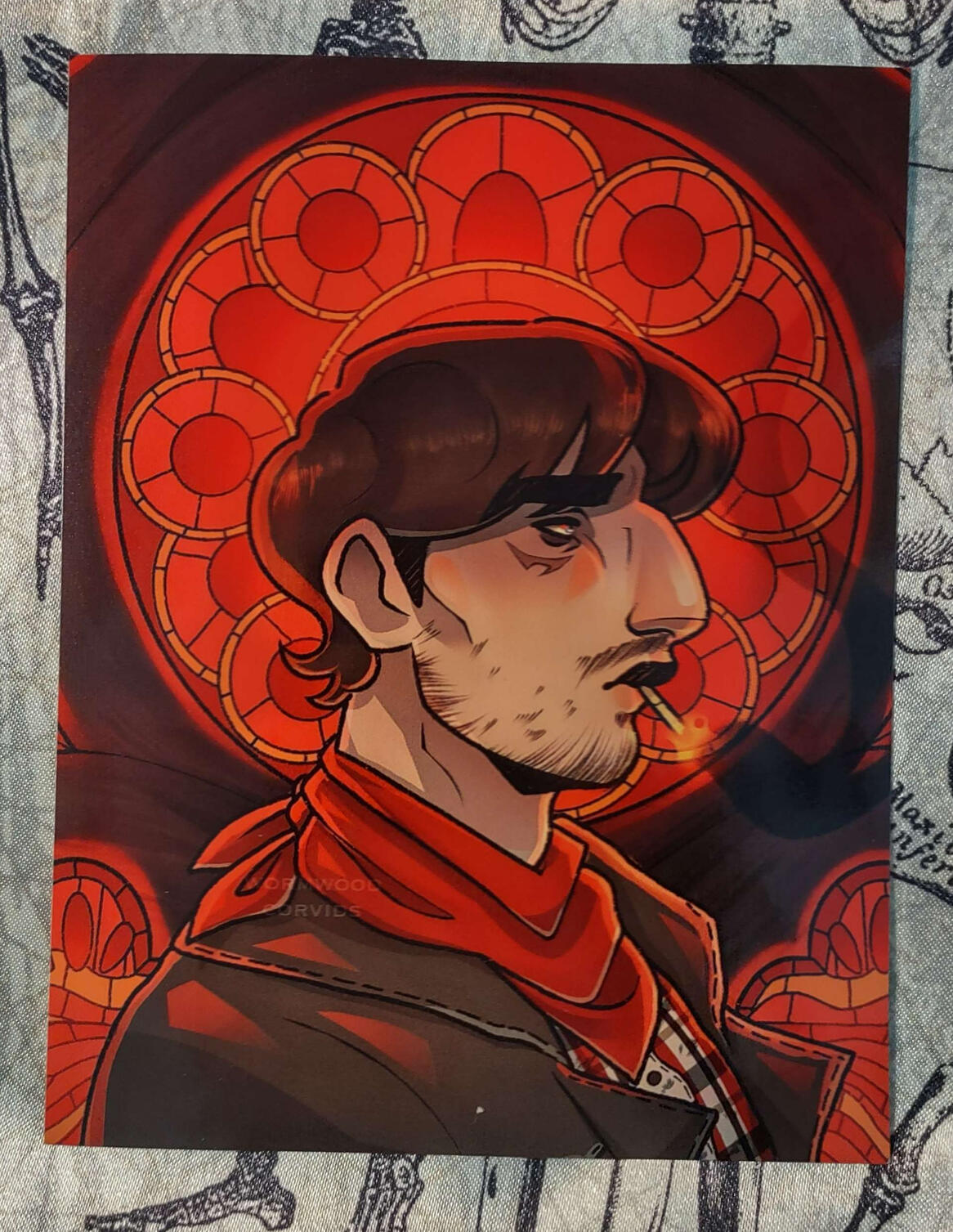 ☀︎ CATHEDRAL GLASS (4x5in) - $12 ☀︎