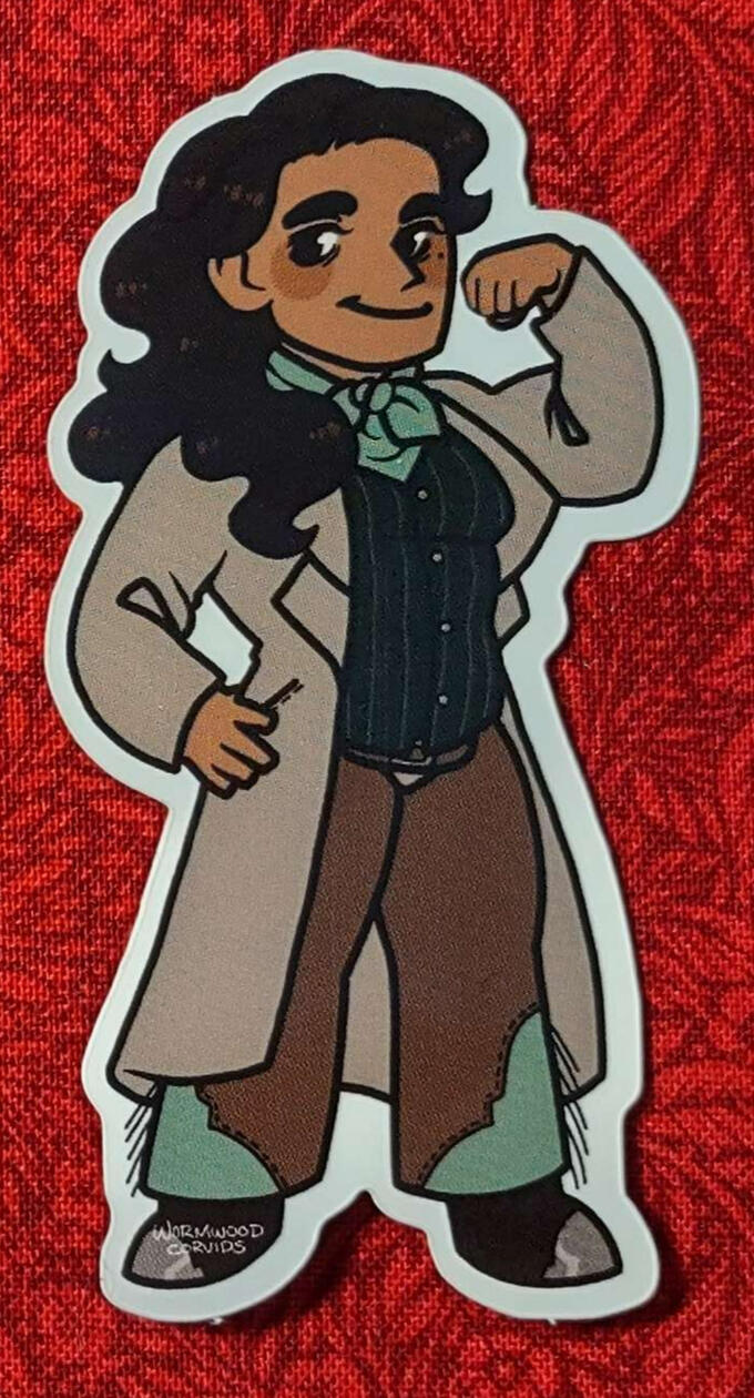 ☀︎ LOCAL HERO (sticker) (3in) - $4 ☀︎