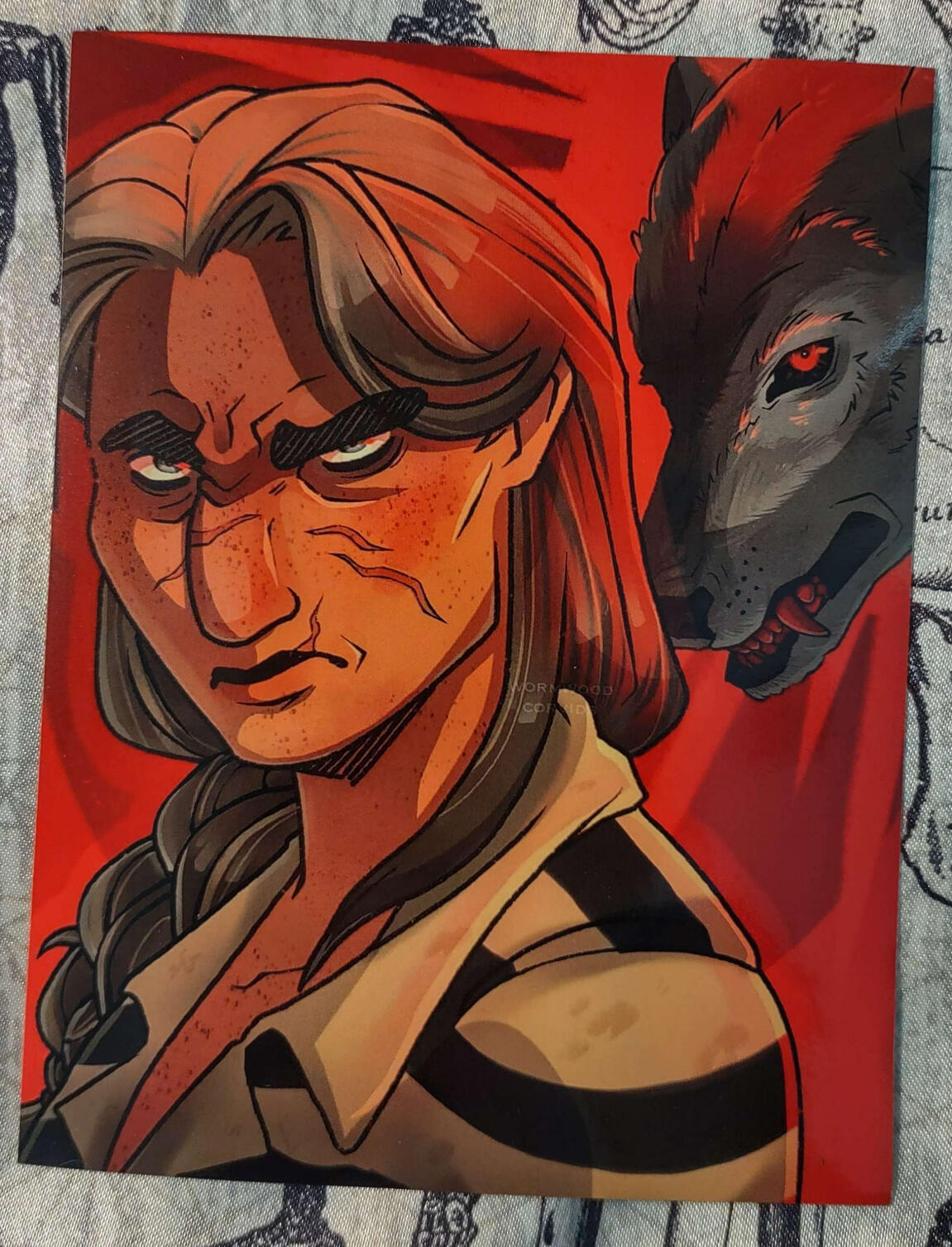 ☀︎ DIRE WOLF (4x5in) - $12 ☀︎